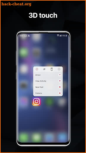 Launcher iOS 15 screenshot