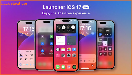 Launcher iOS 17 Pro screenshot