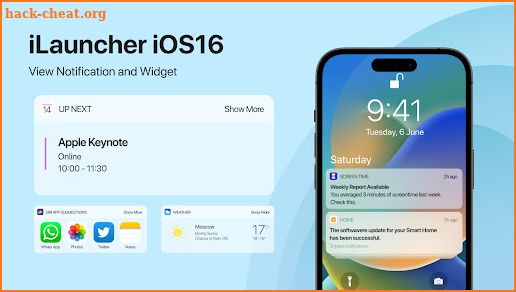 Launcher iOS16 - iLauncher screenshot