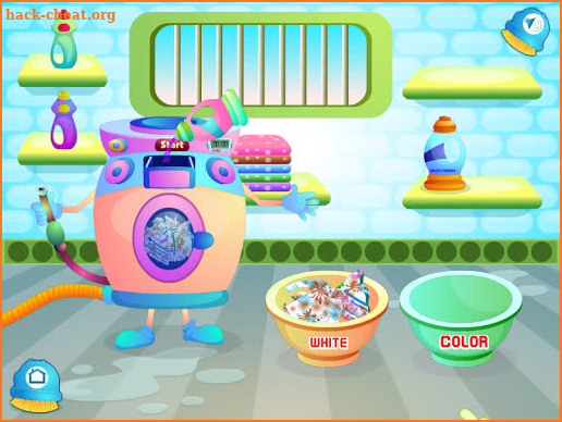 Laundry washing girls games screenshot