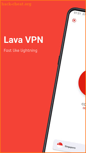 Lava VPN screenshot