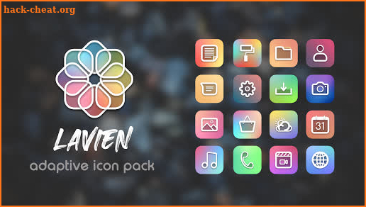 Lavien Adaptive Icon Pack screenshot