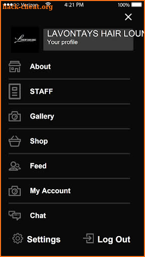 LAVONTAYS HAIR LOUNGE screenshot