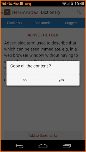 Law Dictionary & Guide Pro screenshot