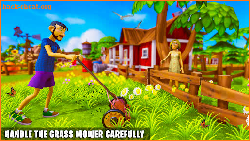 Lawn Mower Simulator Grass Cut screenshot