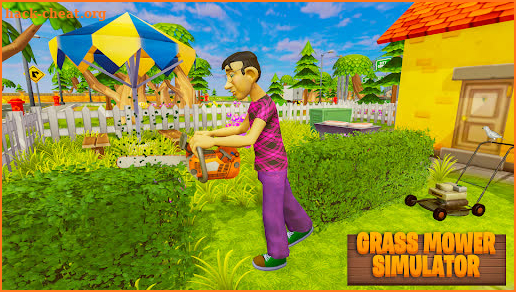 Lawn Mower Simulator Grass Cut screenshot