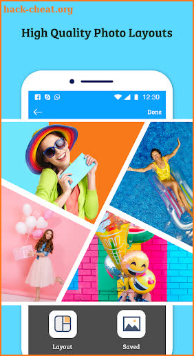 Layout App - Collage Maker Photo Editor screenshot