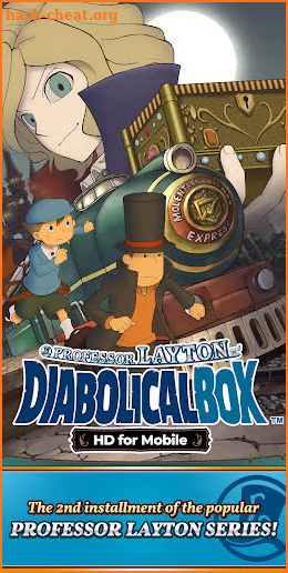 Layton: Diabolical Box in HD screenshot