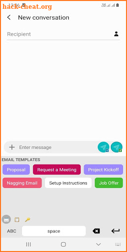 LazyBoard - Phrase Keyboard. screenshot