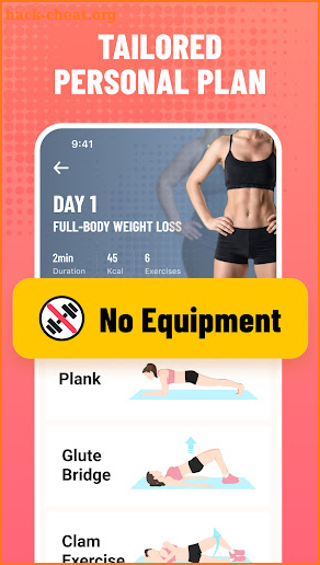 LazyShape:Weight Loss at Home screenshot