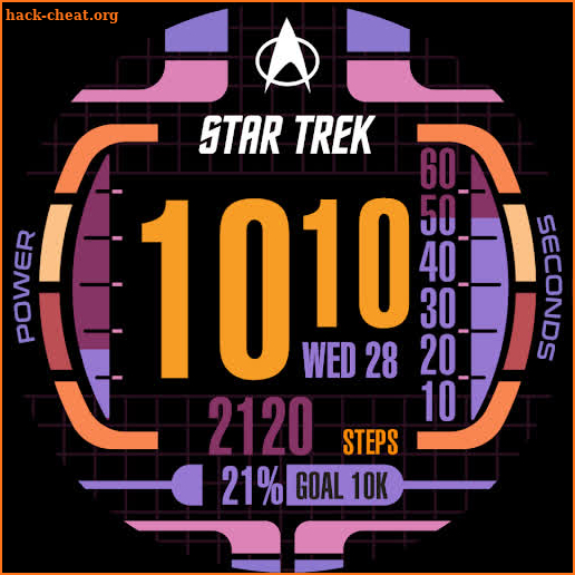 LCARS 3: STAR TREK Watch Face screenshot