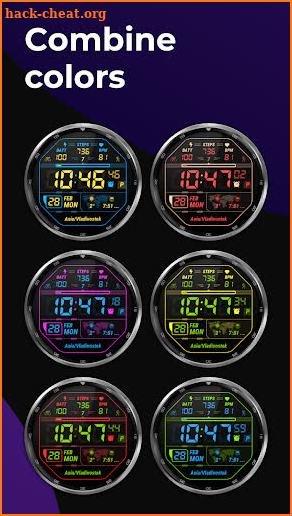 LCD Informer Minimal watchface screenshot