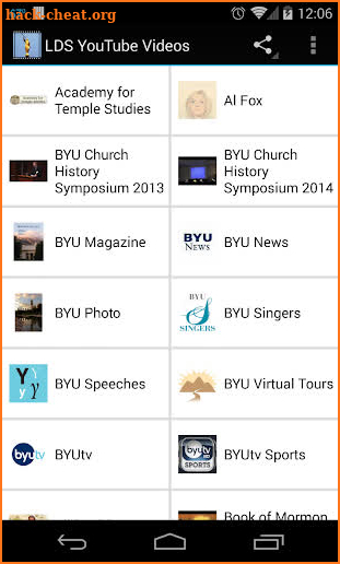 LDS YouTube Videos screenshot