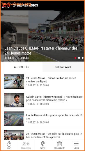 Le Mans Circuit Info screenshot