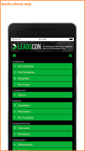 LeadsCon 2019 screenshot