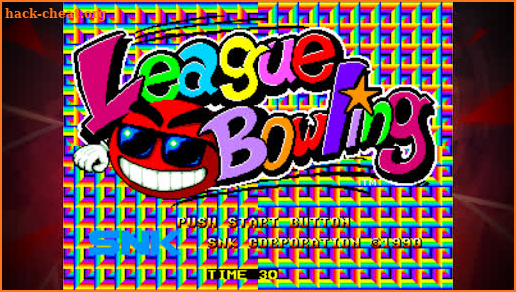 LEAGUE BOWLING ACA NEOGEO screenshot