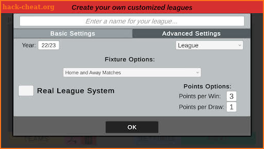 League Table Creator PRO screenshot