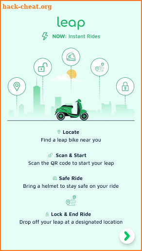 LEAP -Keyless Electric Scooter Rentals screenshot