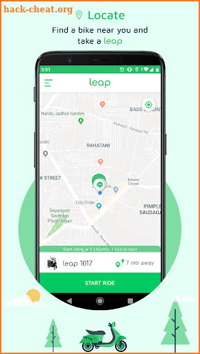 LEAP -Keyless Electric Scooter Rentals screenshot