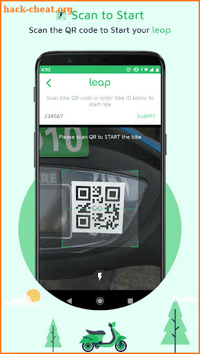 LEAP -Keyless Electric Scooter Rentals screenshot