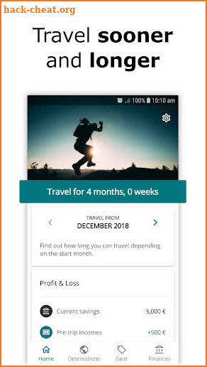 Leap: Plan, Budget & Travel The World screenshot