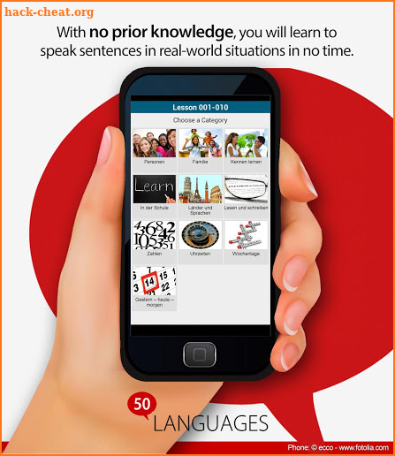 Learn 50 languages screenshot