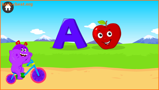 Learn ABC Alphabet - Bike Rider Games For Kids screenshot