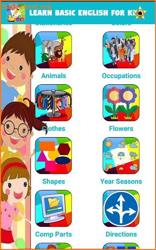 Learn Basic English For Kids screenshot