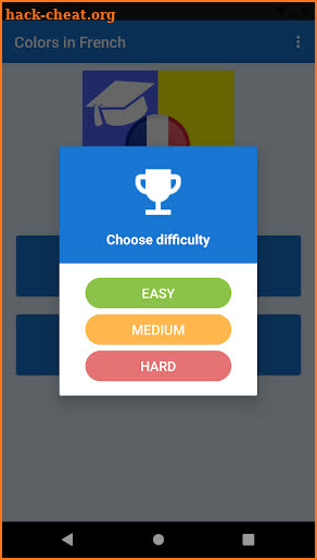 Learn Colors in French screenshot