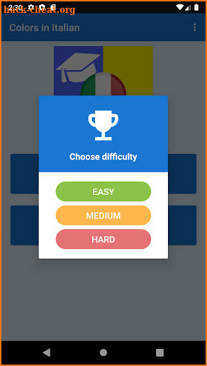 Learn Colors in Italian screenshot
