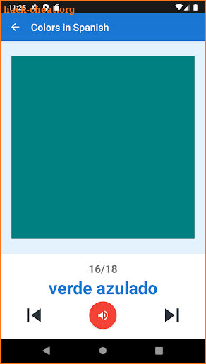 Learn Colors in Spanish screenshot
