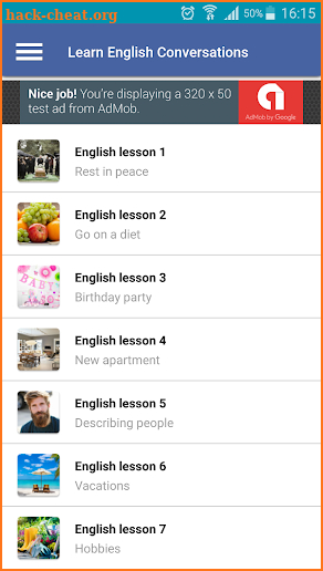 Learn English Conversation screenshot