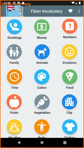 Learn fijian words and vocabulary screenshot