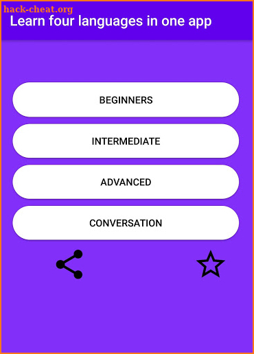 Learn Four Language(English,French,Spanish,German) screenshot