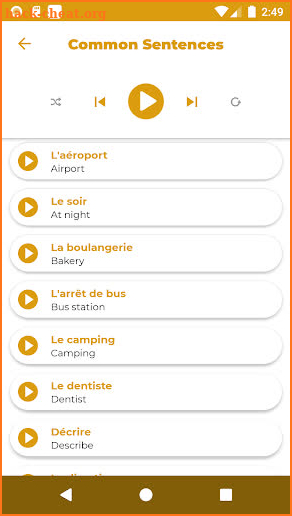 Learn French - Listening and Speaking screenshot