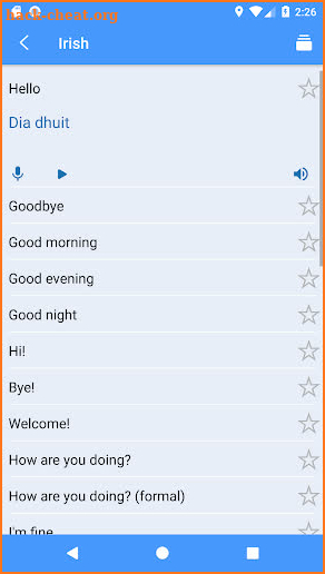 Learn Irish Gaelic | Irish Gaelic Translator Free screenshot