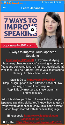 Learn Japanese with JapanesePod101 screenshot