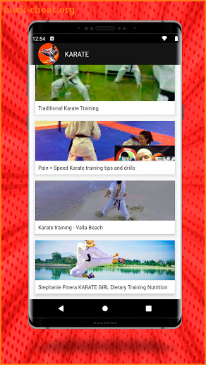 Learn Karate - Video Training Technical Classes screenshot