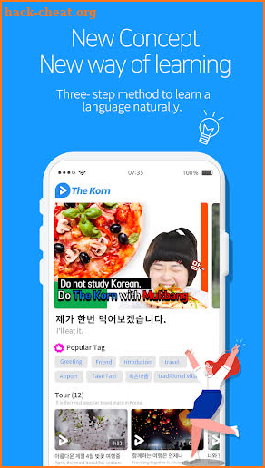 Learn Korean - The Korn screenshot