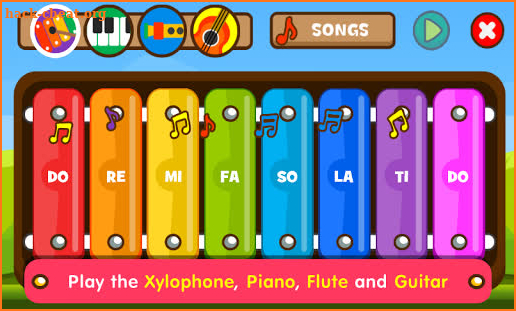 Learn Music & Songs Xylophone screenshot