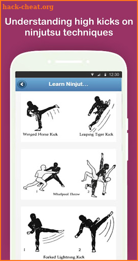 Learn Ninjutsu Techniques screenshot