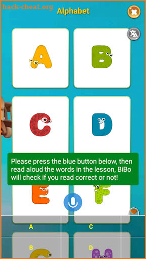 Learn reading, speaking English for Kids - BiBo screenshot