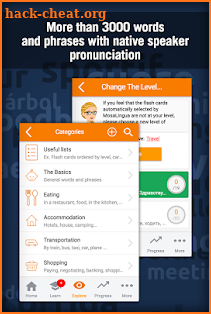Learn Russian with MosaLingua screenshot