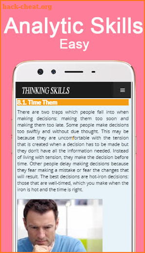 Learn Thinking Skills Pro screenshot