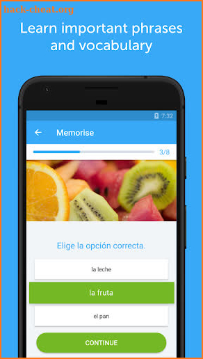 Learn to speak Spanish with Busuu screenshot