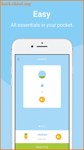 Learn To Write Georgian Alphabet screenshot