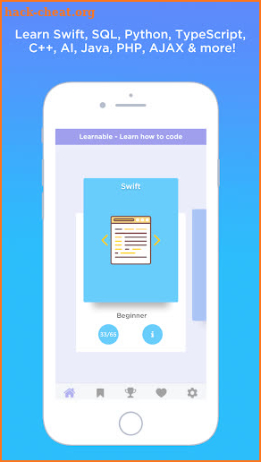 Learnable: Learn to code screenshot