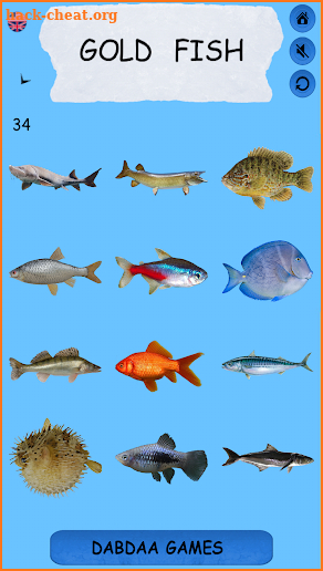 Learning Name Of Fishes - practice, test, sound screenshot