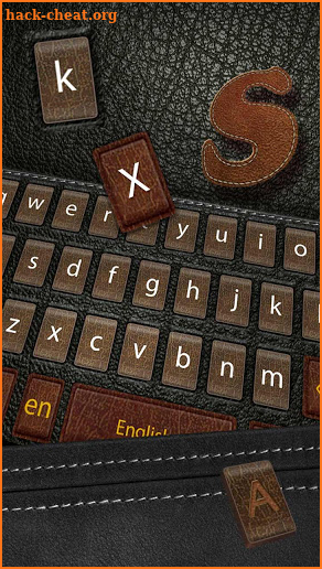 Leather Business Keyboard screenshot