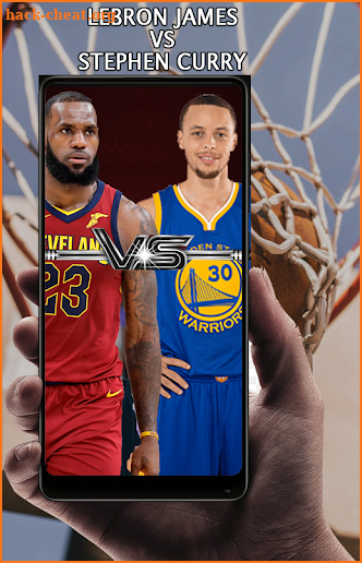 Lebron James Vs Stephen Curry:Basketball challenge screenshot